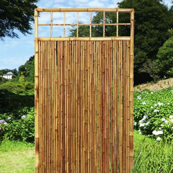 Sichtschutzwand Bambus, ZEN Zierleiste