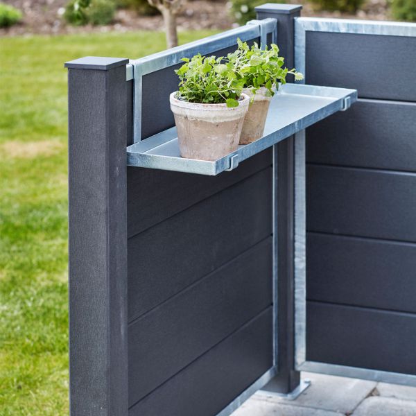 AEREY Balkon Sichtschutz 150x400 Cm – Anthrazit, Wasserdicht, Blickdicht, Mit Kabelbindern & Seil
