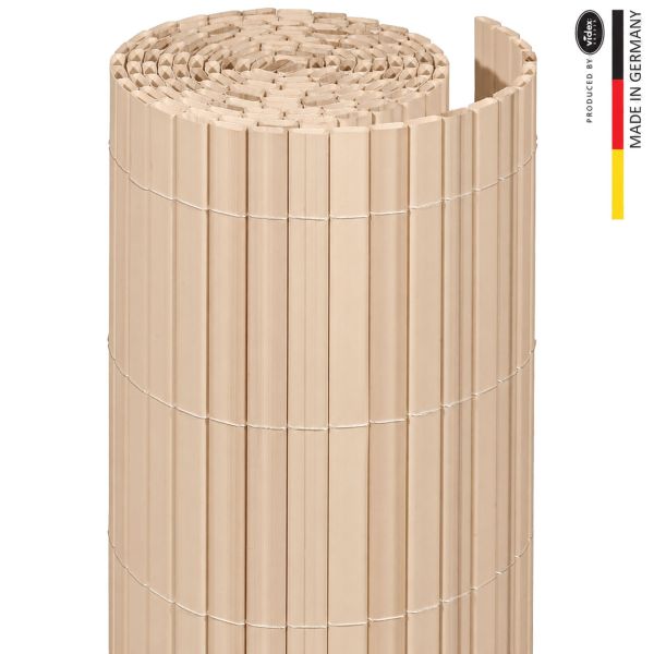 Sichtschutzmatte Kunststoff, Rügen, 90x300 cm, sand