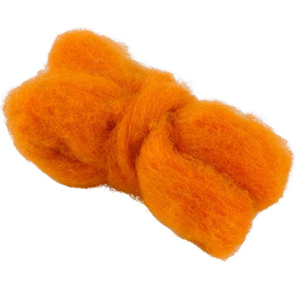Woll-Lunte, Ø 3,5 cm, orange