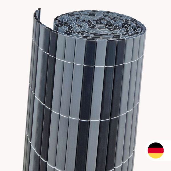 Sichtschutzmatte Kunststoff, Rügen graphit