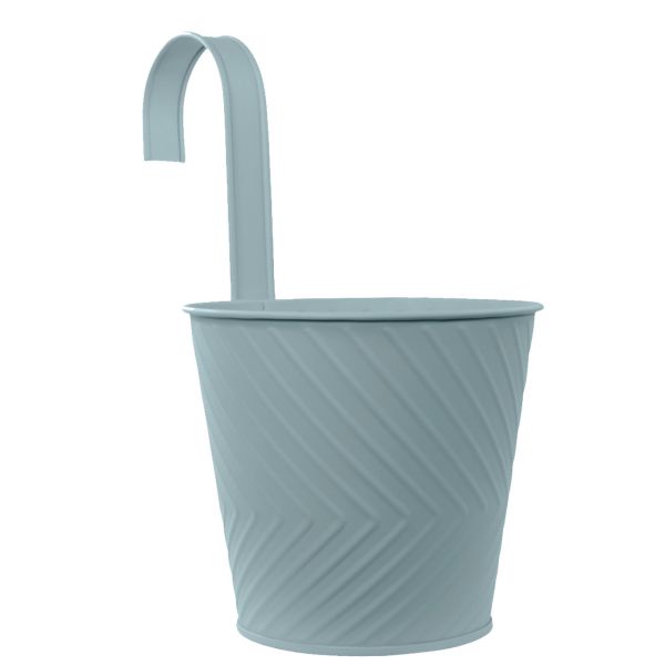 Balkon-Hängetopf LARA, blau