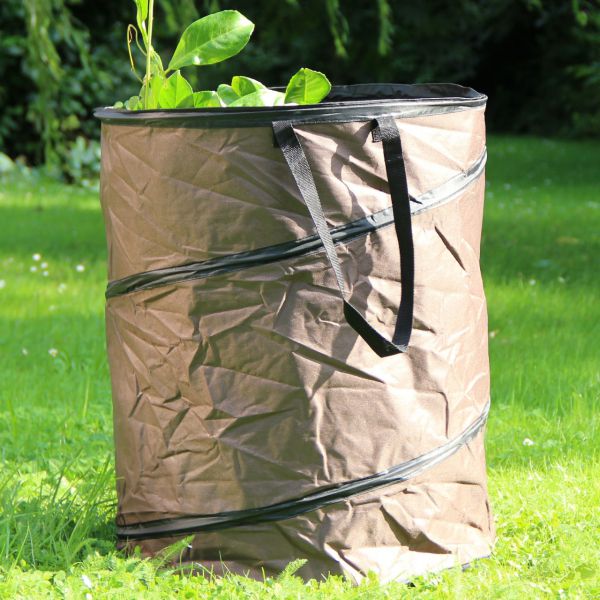 Gartensack Pop Up stabile Ausführung, taupe