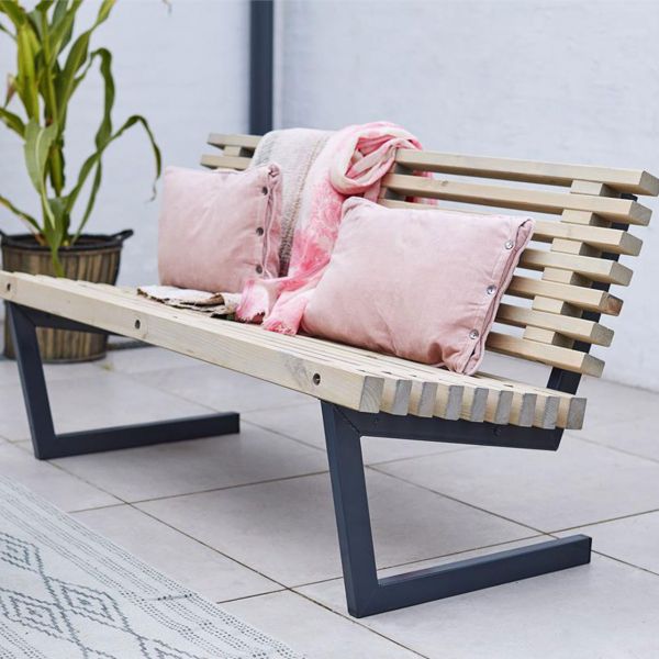 Sofa Outdoorlounge SIESTA, 138 cm