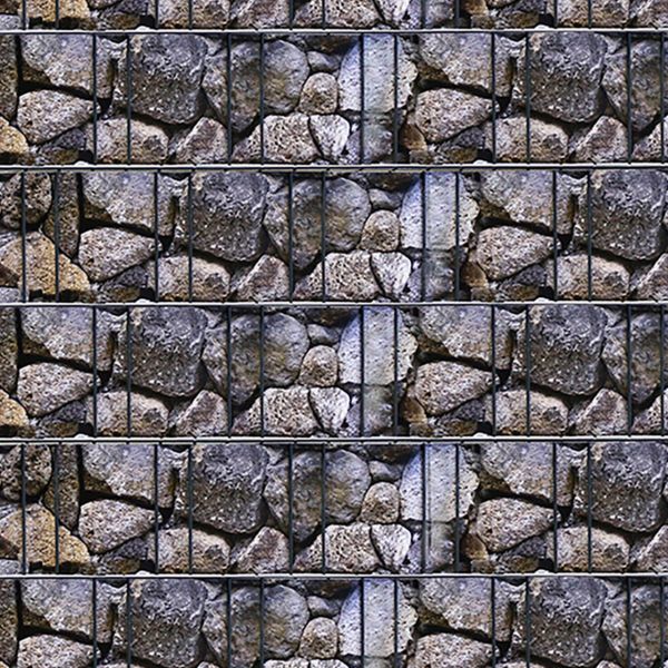 Sichtschutzstreifen PVC Flex, Motiv Old Stone