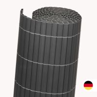 NOOR Sichtschutzmatte PVC 1,80 X 10m Grün | Wasserdicht & UV-beständig | Für Garten, Balkon, Tennisplatz