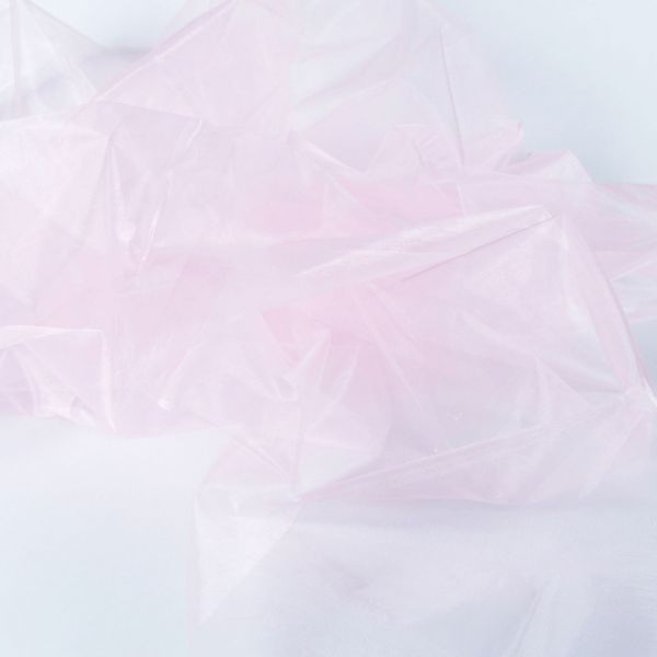 Dekostoff Organza, rosa