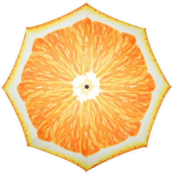 Sonnenschirm Orange, Ø 200cm