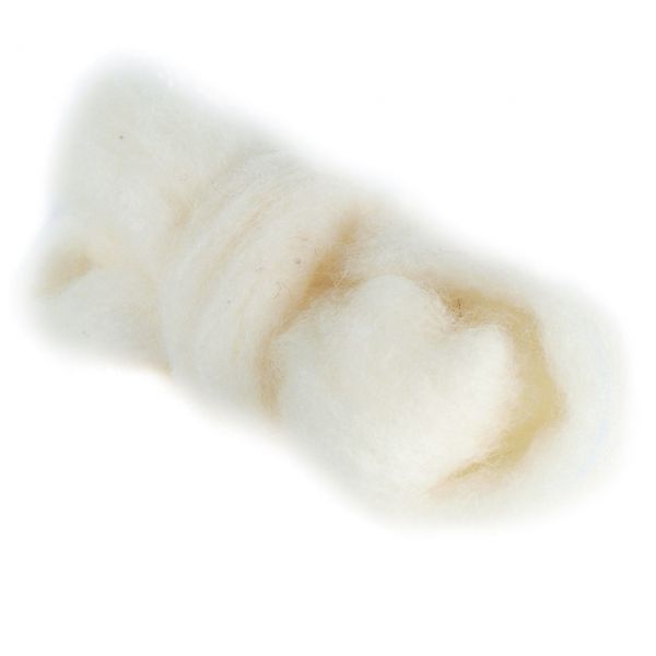 Woll-Lunte, Ø 3-4mm, wollweiß
