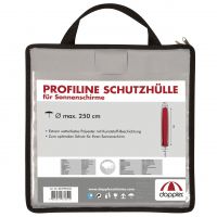 Sonnenschirm Schutzhülle Profi-Linie, grau Sonnenschirm Schutzhülle Profi-Linie, grau