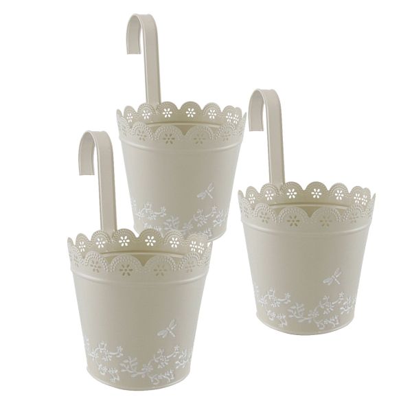 Balkon-Hängetopf Bari, 3er-Set