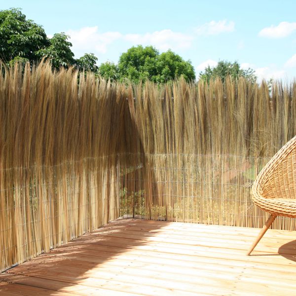 Bambusmatte, Sichtschutzmatte Tonkin natur