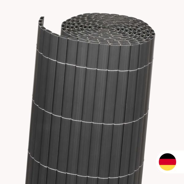 Sichtschutzmatte Kunststoff, Rügen anthrazit